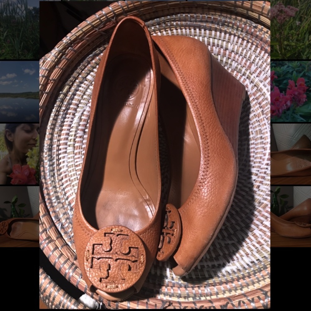 Tory Burch open toe wedges
